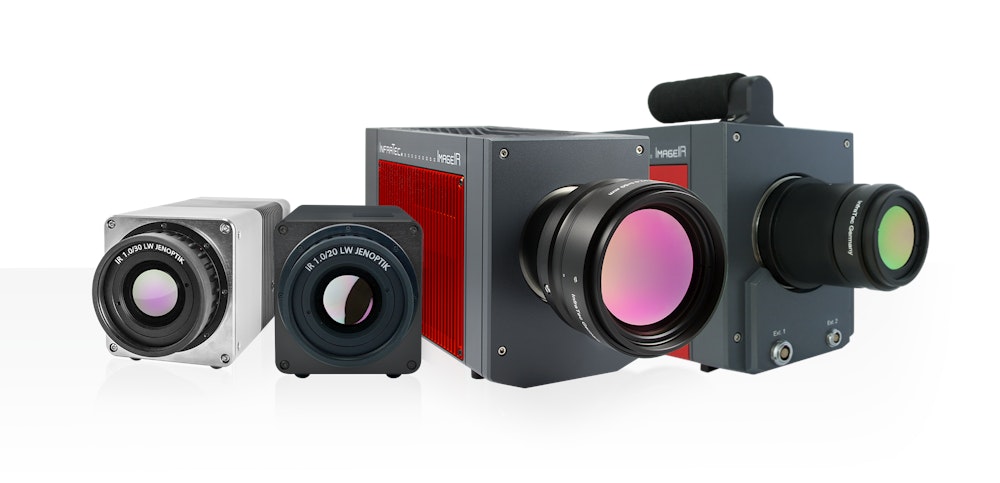 Caméra thermique infrarouge HD 1 024 × 768 avec viseur : T1020