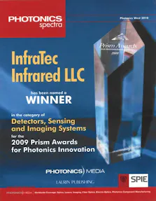 InfraTec's Fabry-Perot Detector wins PRISM AWARD