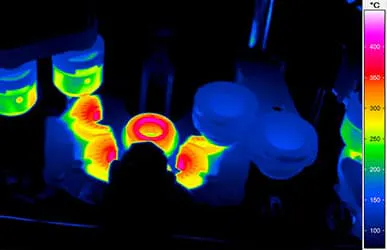 thermal imaging in glass industry