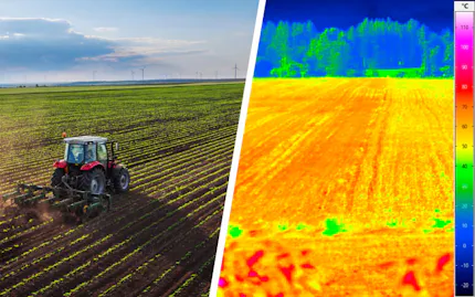 InfraTec: tarımda termografi / Resim kredisi: © iStock-valio84s