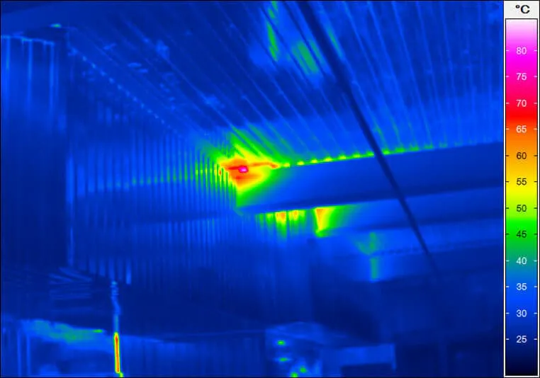 Building thermography in industries