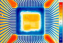 thermal imaging of a processor