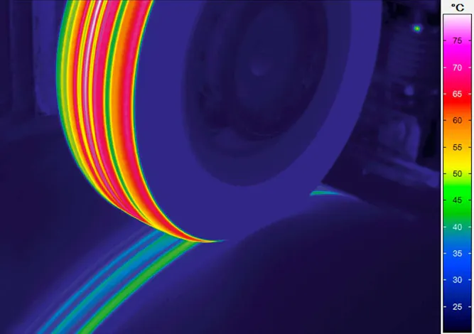 Static load test of a plastic roller