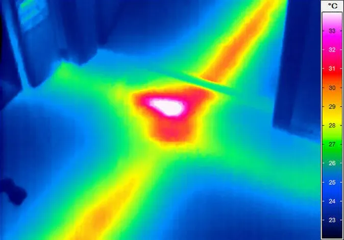 How to use thermography to check water leaks in your house?