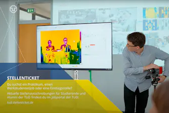 Tour de Dresden - Studenten der TU Dresden bei InfraTec