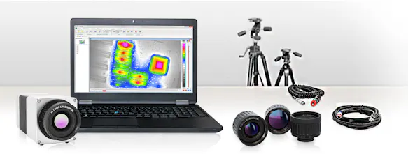 Infrared camera InfraTec VariocCAM HD accessories notebook