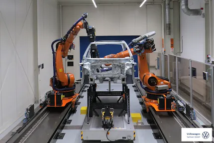Test cell at VW