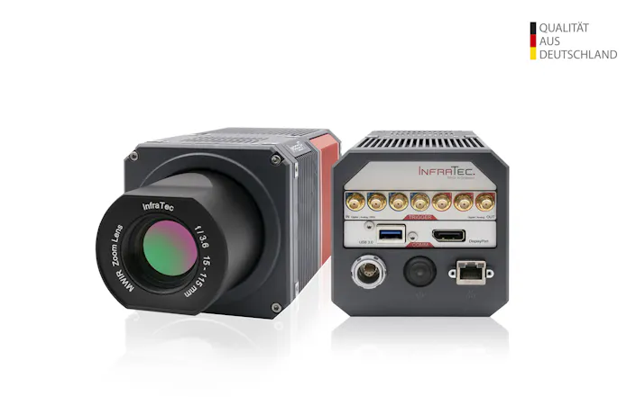 Radiometrische Zoom-Wärmebildkamera ImageIR® 6300 Z von InfraTec